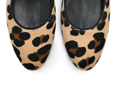 Animalier calf hair Mary Jane flats with strap - Image 5