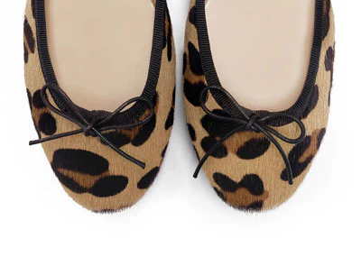 Leopard spotted calf hair ballet flats - Image 5