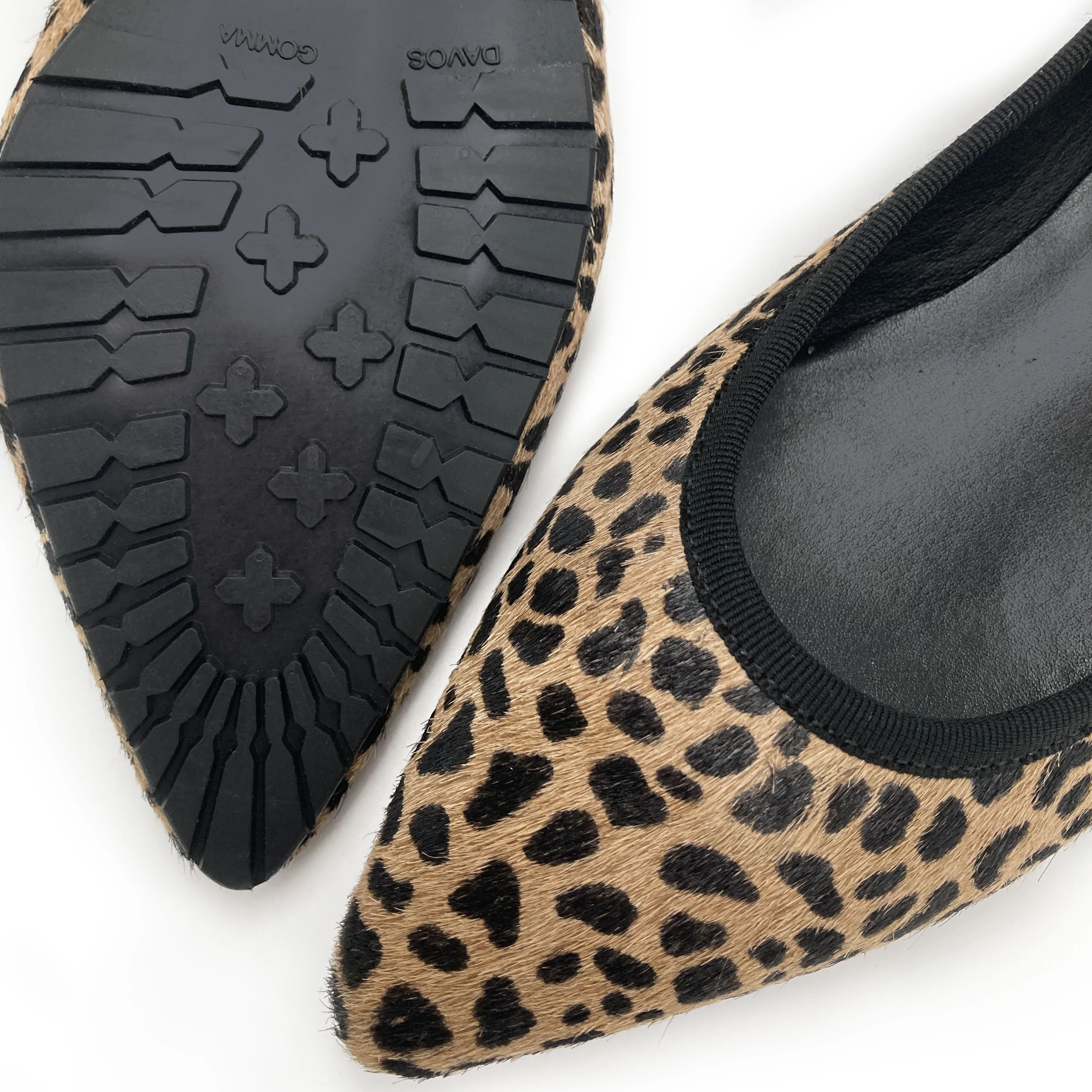 Spotted pointed ballet flats - Image 3