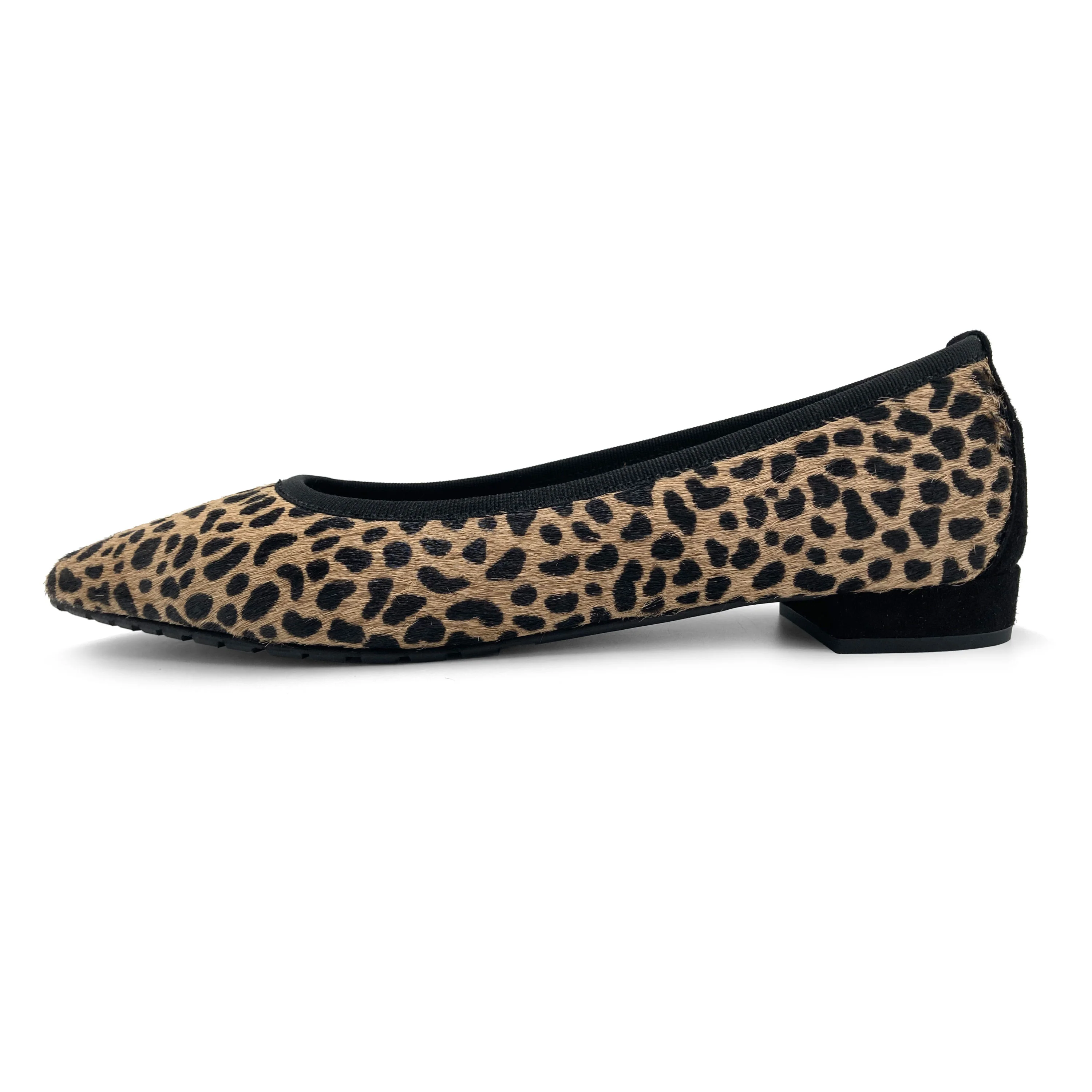 Spotted pointed ballet flats - Image 4