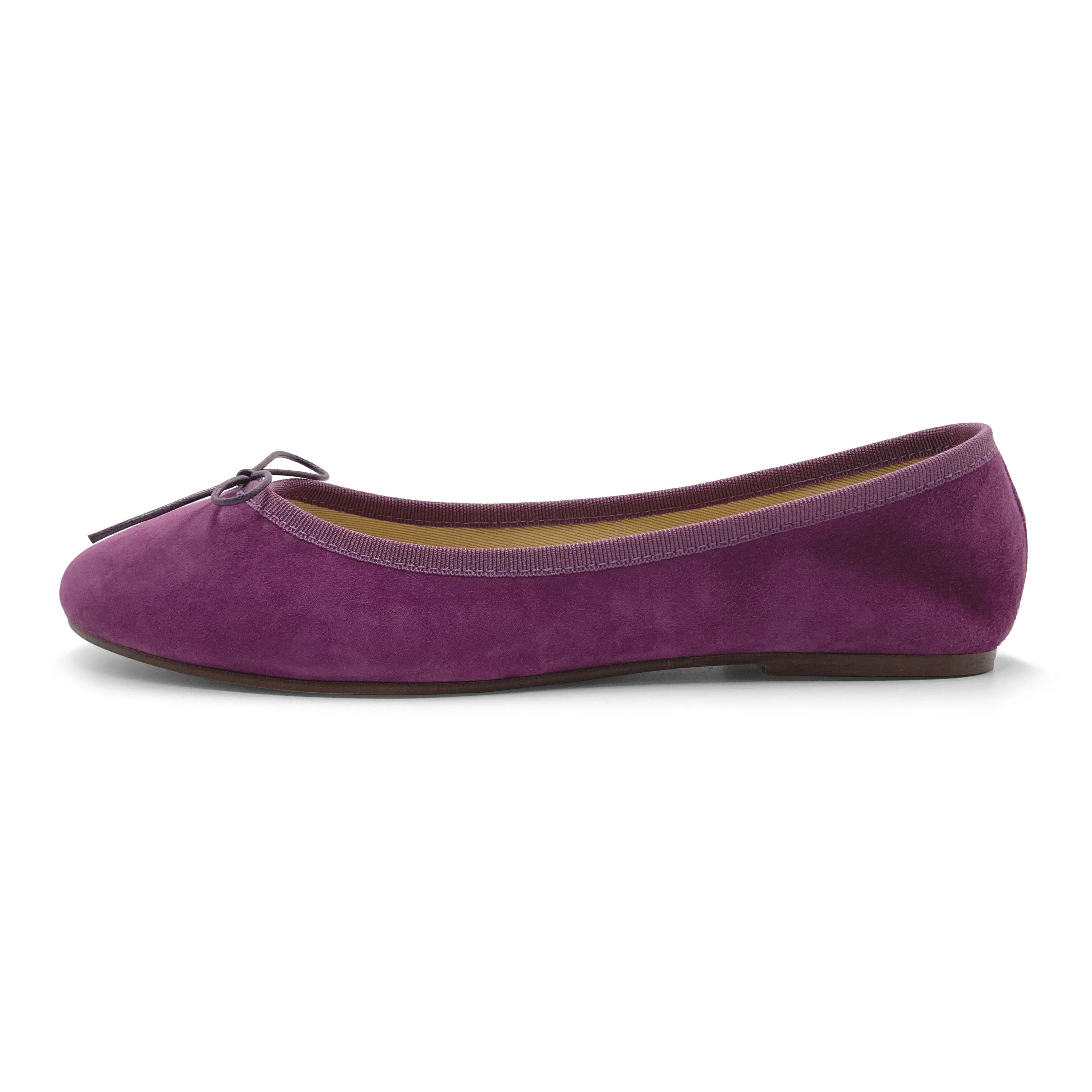 Violet suede ballet flats - Image 4